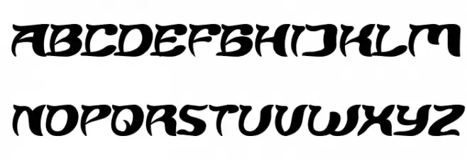 Brain Storm Bold Italic 字体 大写