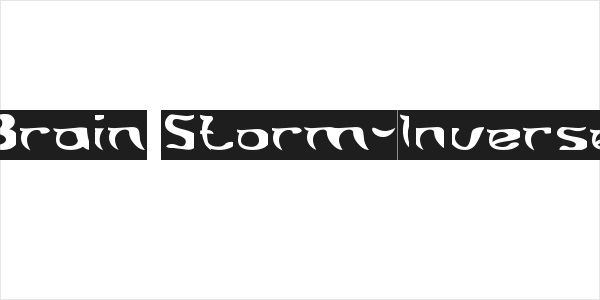Brain Storm-Inverse Logo