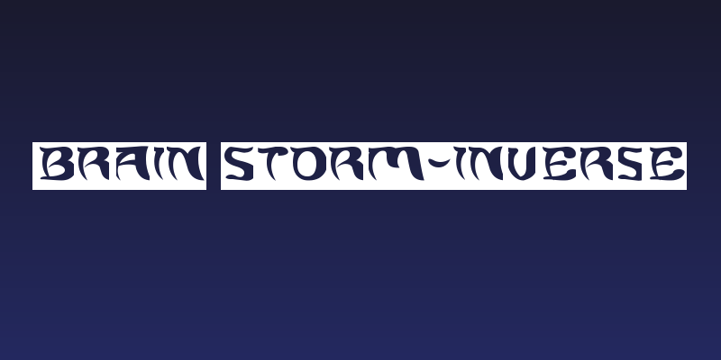 Brain Storm-Inverse Social Header
