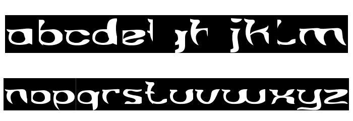 Brain Storm-Inverse Font LOWERCASE