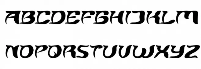 Brain Storm Italic Schriftart Groß