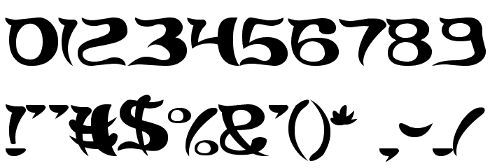 Brain Storm Font OTHER CHARS