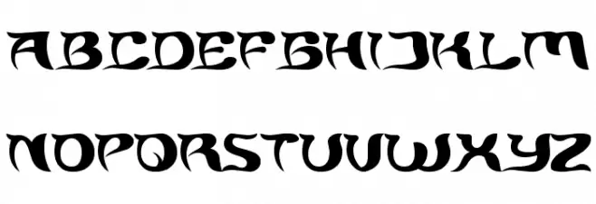 Brain Storm Schriftart Groß