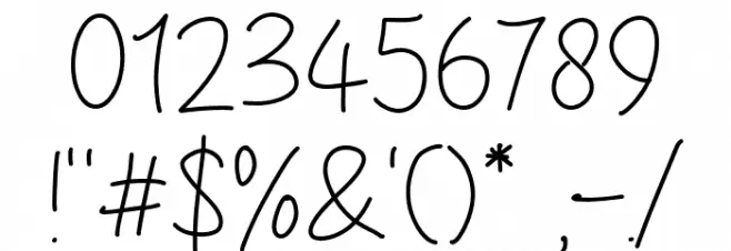 Brain Work Font OTHER CHARS