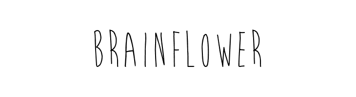 BrainFlower  Fuentes Gratis Descargar