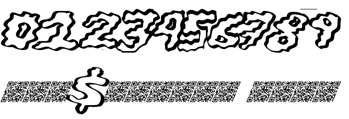 BrainWashers Font OTHER CHARS