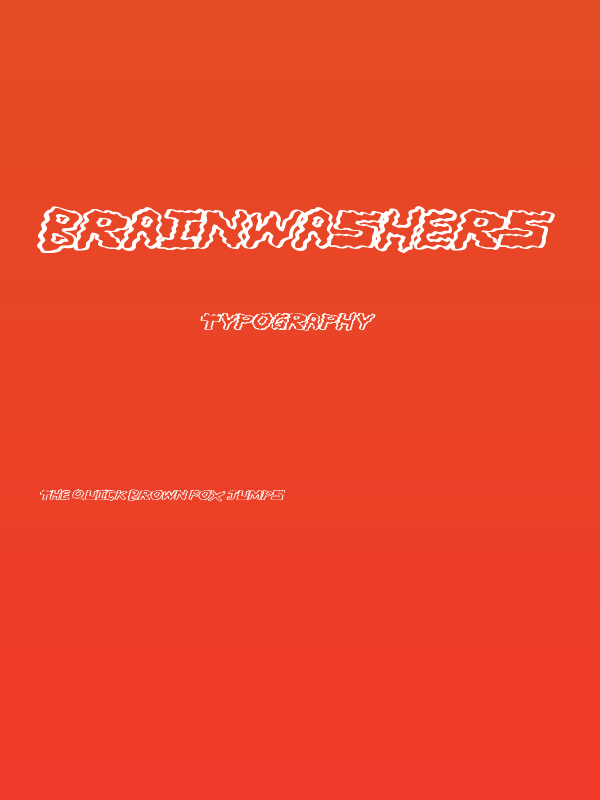 BrainWashers Poster