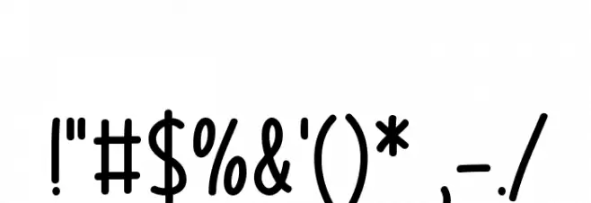 Brainchild Font OTHER CHARS