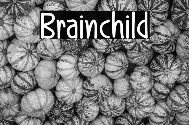 Brainchild Font examples