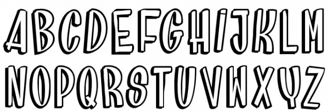 Brainfish Rush_PersonalUseOnly Fonte MAIÚSCULAS