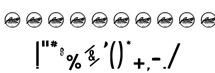 Brainfish_PersonalUseOnly Font OTHER CHARS
