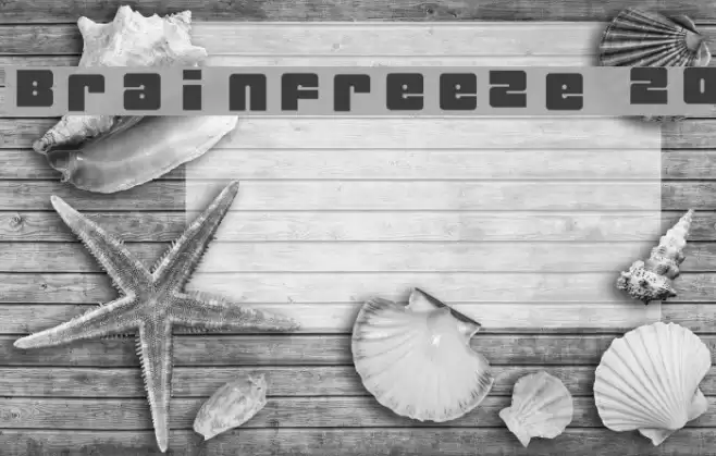 Brainfreeze 2.0 Font examples