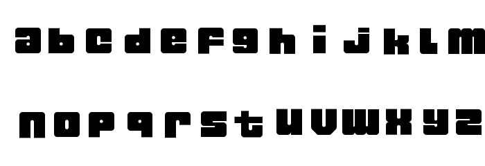 Brainfreeze 2.0 Font LOWERCASE