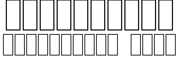 Brainless Thoughts Compact Font OTHER CHARS