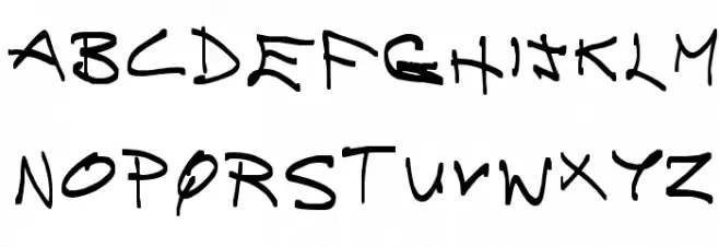 Brainless Thoughts Compact Polices MAJUSCULES