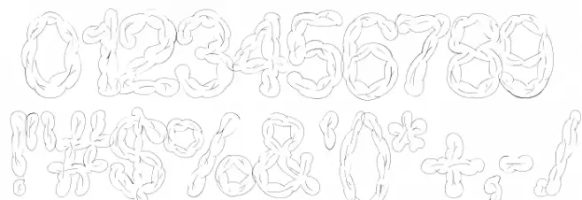 Brains Font OTHER CHARS