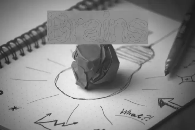 Brains Font examples