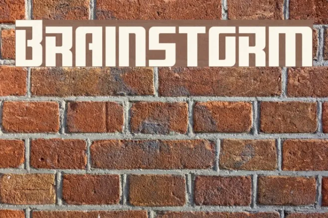 Brainstorm Example 1