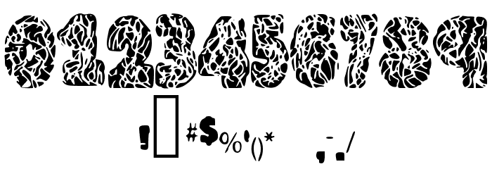 Brainy Font OTHER CHARS