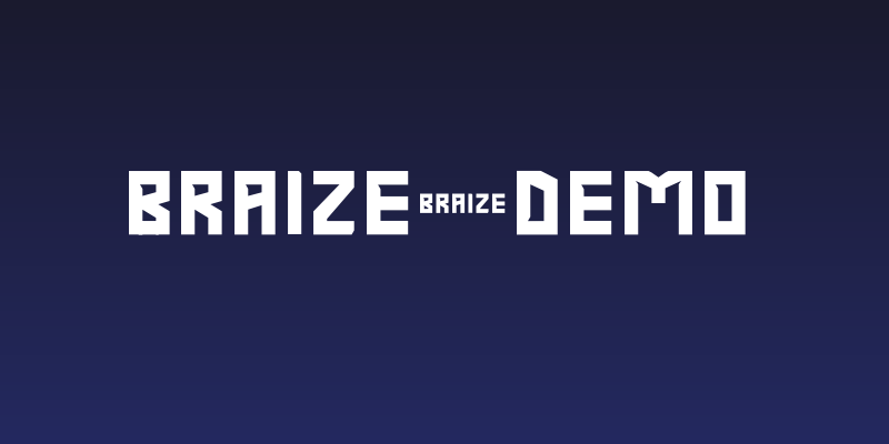 Braize-Demo Social Header