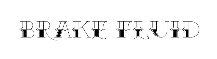 Brake Fluid  Free Fonts Download