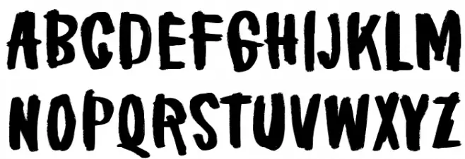 Brake a leg! Schriftart Groß