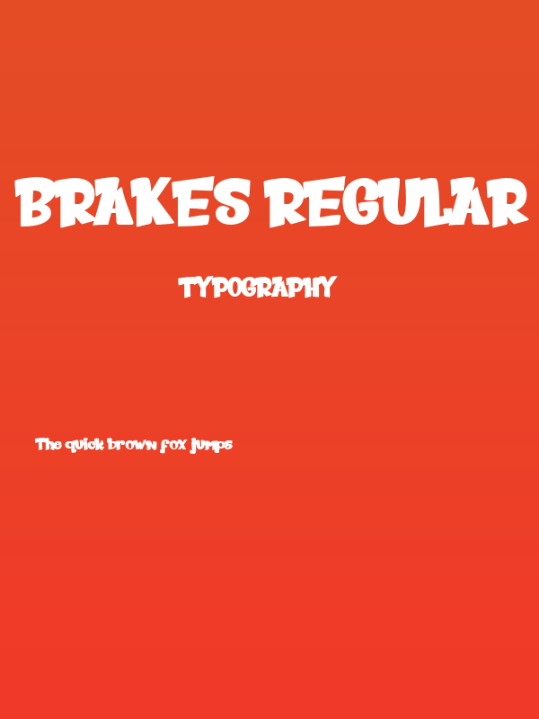 Brakes Regular Poster