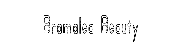Bramalea Beauty Font
