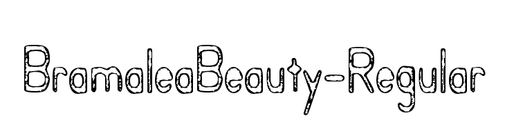 BramaleaBeauty-Regular Font