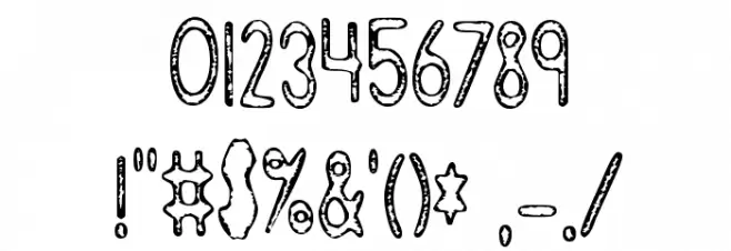 BramaleaBeauty-Regular Font Alte caractere