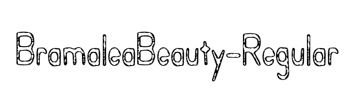 BramaleaBeauty-Regular  Free Fonts Download