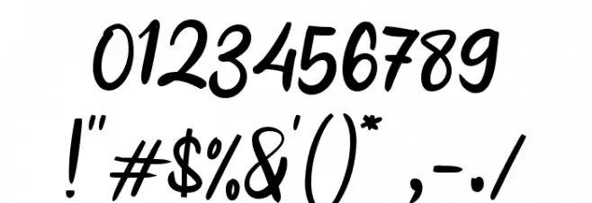 Brambang Font OTHER CHARS