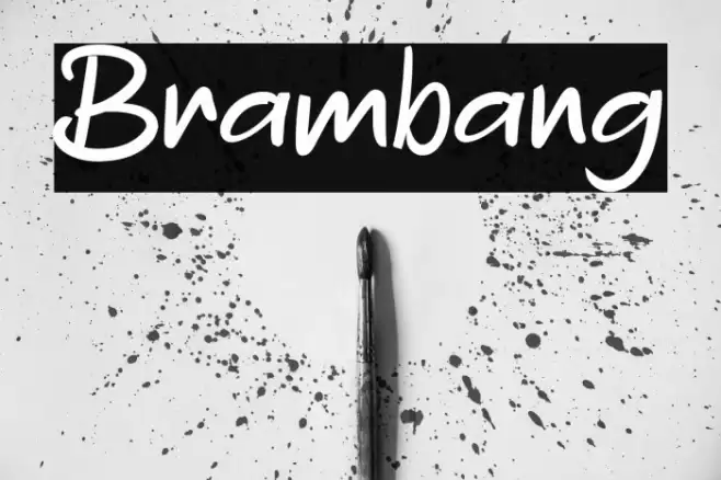 Brambang Font examples
