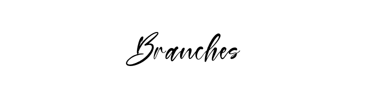 Branches  les polices de caractères gratuit tlcharger
