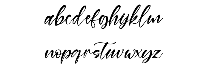 Branches Font LOWERCASE