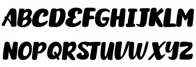 Brancho Шрифта ВЕРХНИЙ
