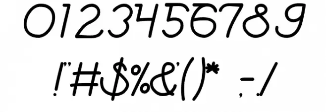 Brand New Colony Font OTHER CHARS