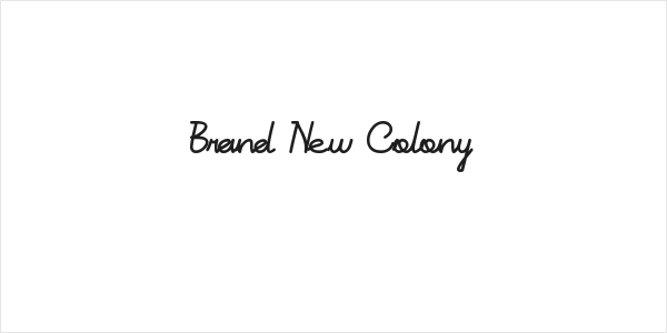 Brand New Colony Logo