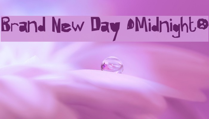 Brand New Day [Midnight] Example 1