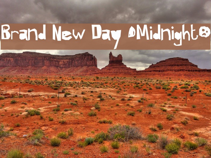 Brand New Day [Midnight] Example 2