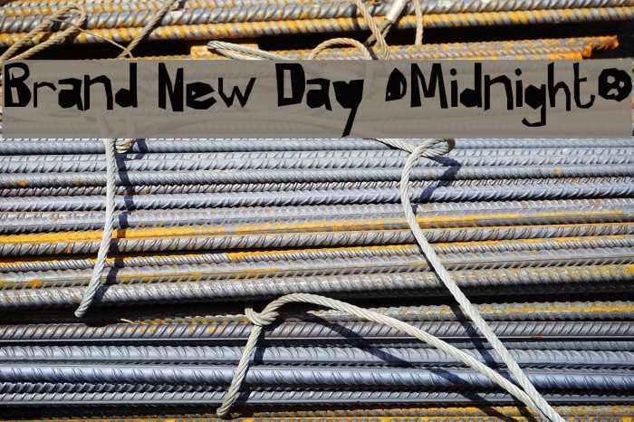 Brand New Day [Midnight] Example 3