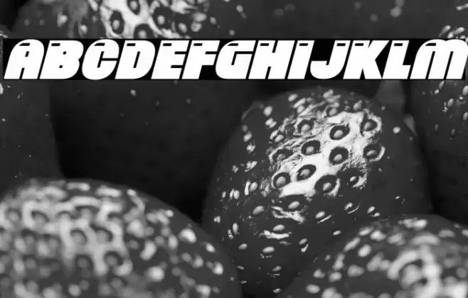 Brand New Retro Italic Font examples