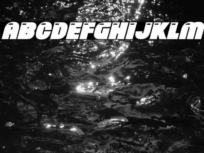 Brand New Retro Italic Font examples