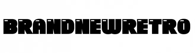 Brand New Retro  Frei Schriftart Herunterladen