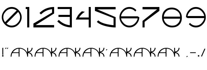 Brand New Font OTHER CHARS