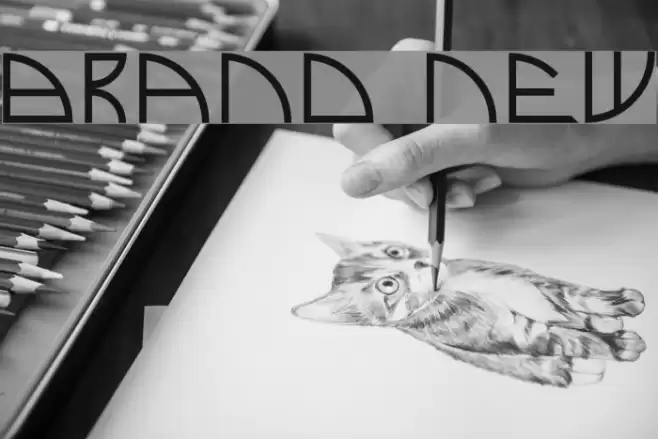 Brand New Font examples