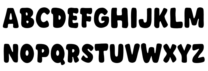 Brand Street Font UPPERCASE