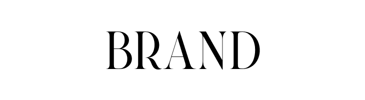 Brand  フリーフォントのダウンロード