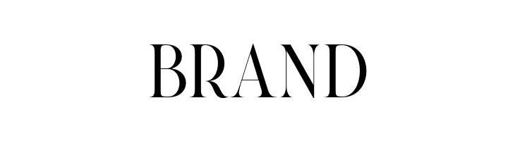 Brand  フリーフォントのダウンロード