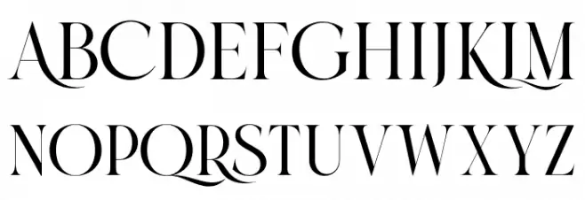 Brand フォント 大文字
